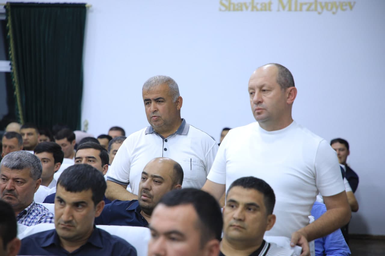 A meeting on pressing issues was held in the city of Quvasoy