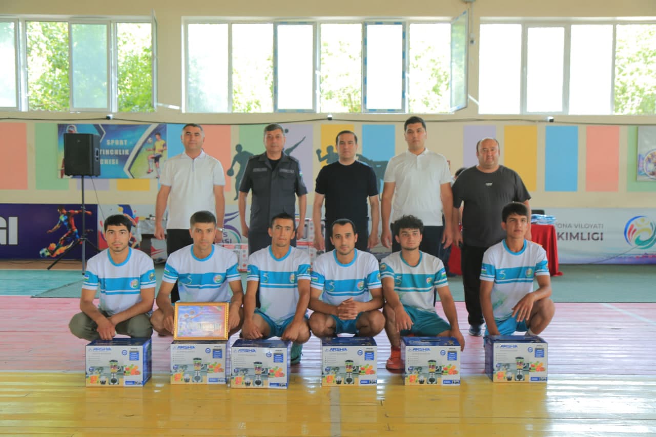 “Ichki ishlar vaziri kubogi” voleybol musobaqasi g‘oliblari aniqlandi