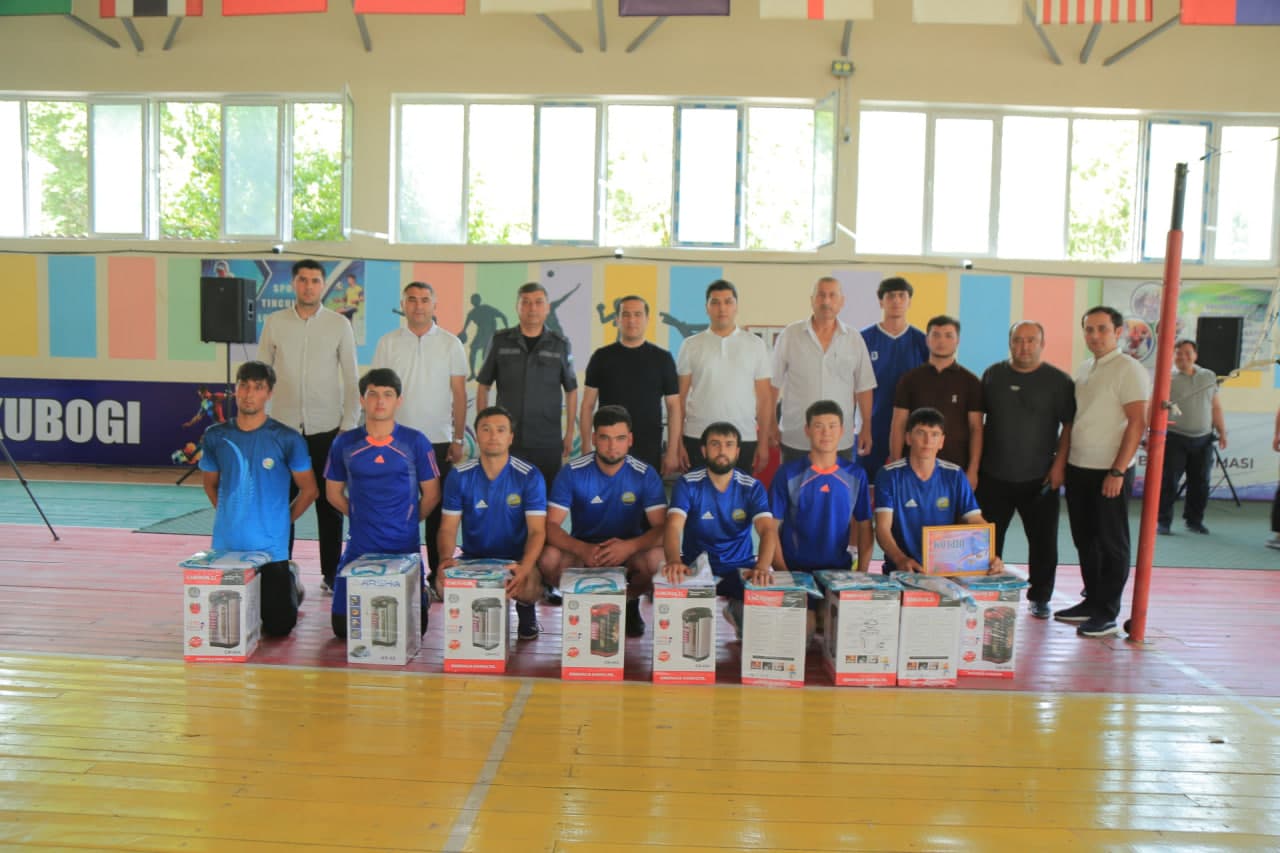 “Ichki ishlar vaziri kubogi” voleybol musobaqasi g‘oliblari aniqlandi