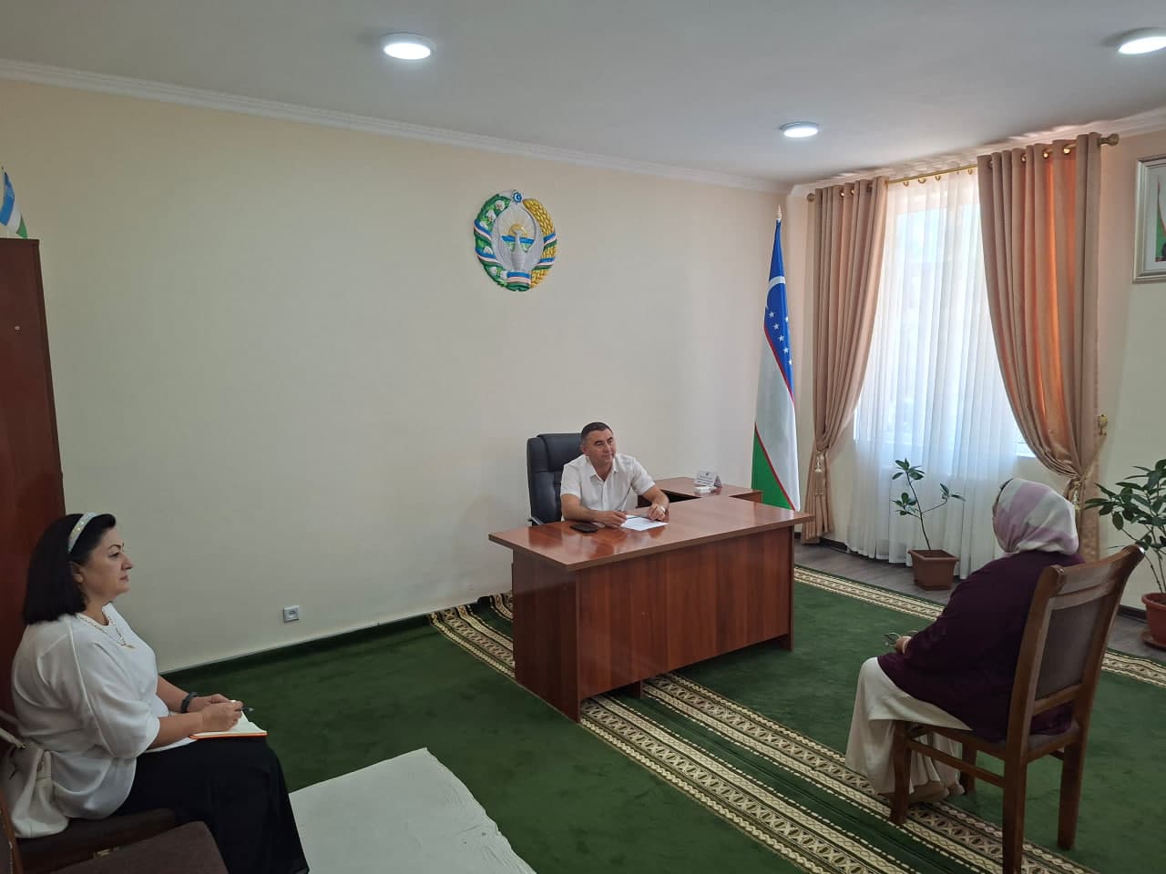 Yoshlar va ijtimoiy soha masalalari yuzasidan fuqarolar qabuli o‘tkazildi