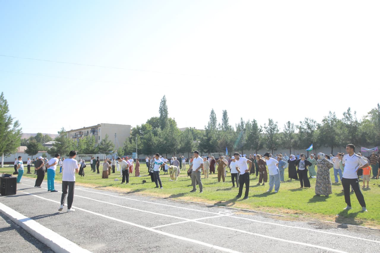 Quvasoyda “Sog‘lom hayot sari 5000 qadam” yurish marafoni o‘tkazildi