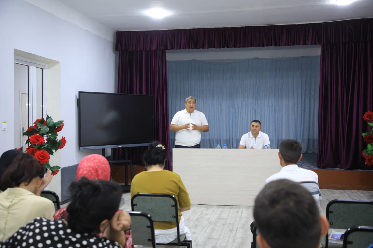 Quvasoy shahrida yoshlar va fuqarolar qabuli o‘tkazildi