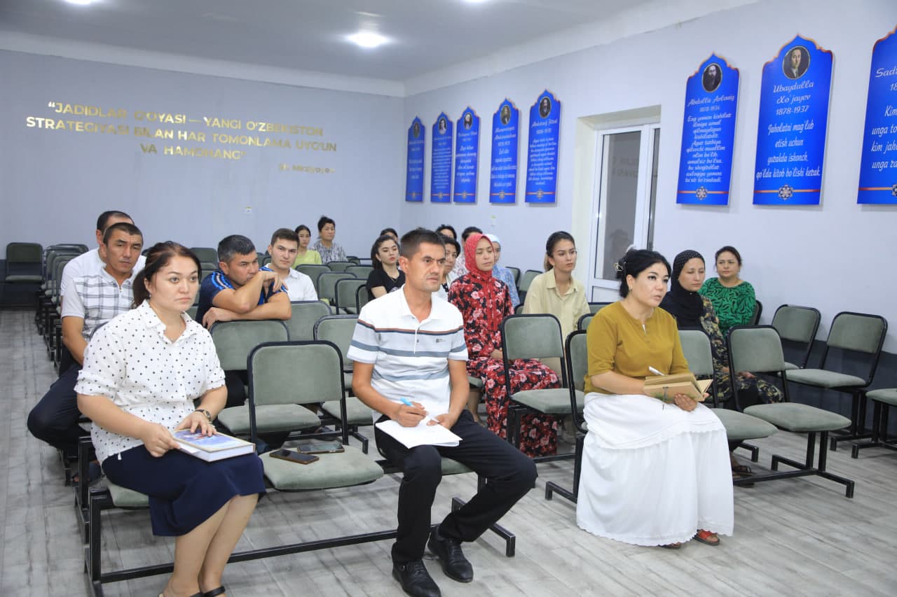 Quvasoy shahrida yoshlar va fuqarolar qabuli o‘tkazildi