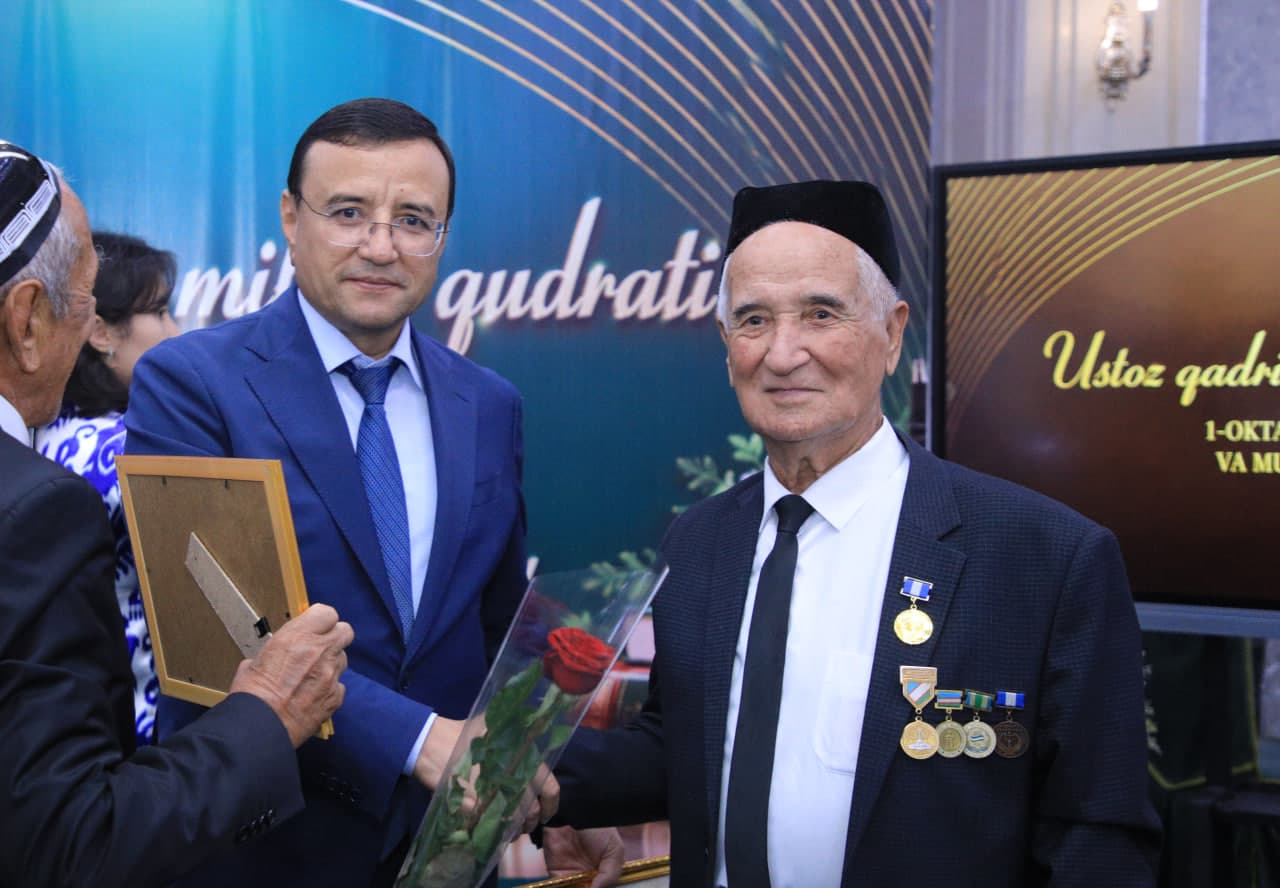 Ustozlarga ehtirom — kelajakka ehtirom