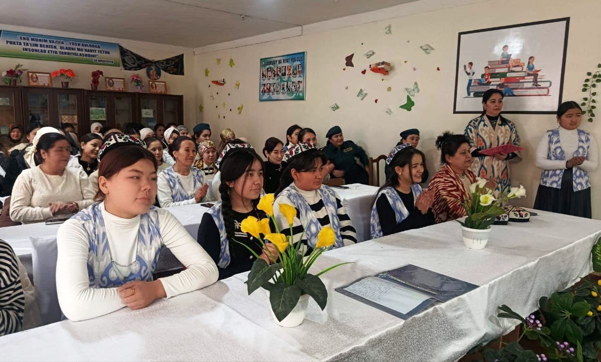 “Ilm va ayol: Barqaror jamiyat sari” mavzusidagi uchrashuv