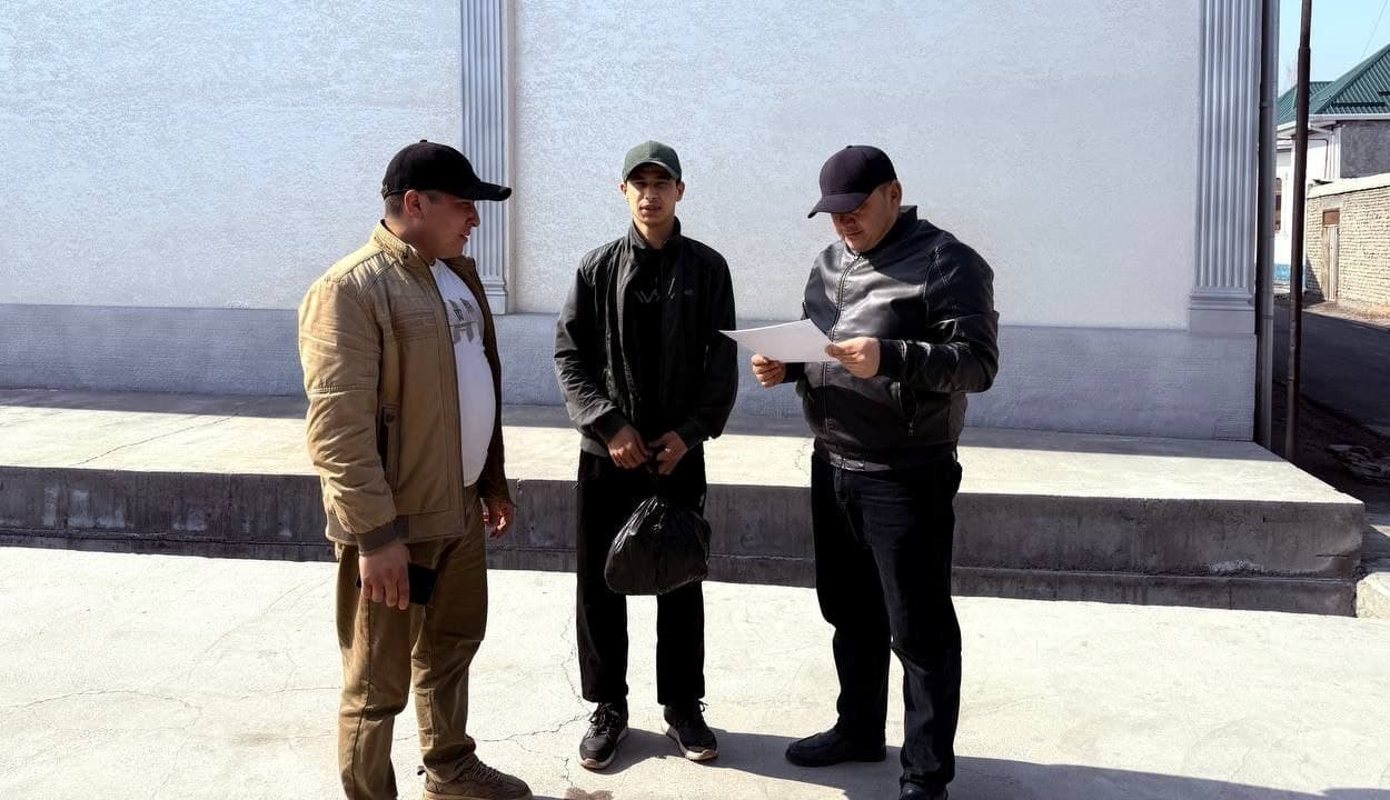 O'zbekiston tumanida xatlov ishlari davom etmoqda!