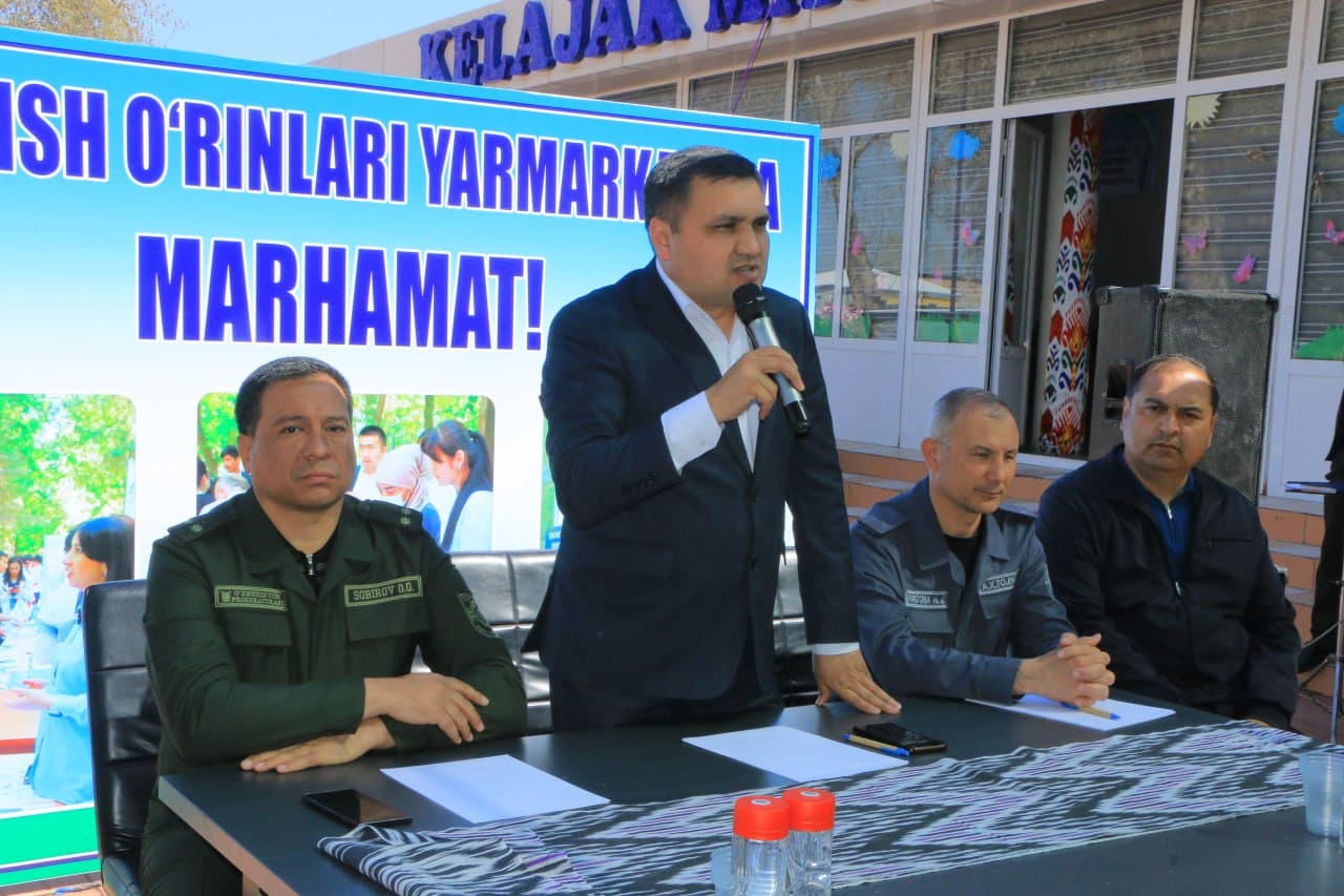 Yoshlar kuni: Mehnat yarmarkasida yoshlar ishli bo‘ldi