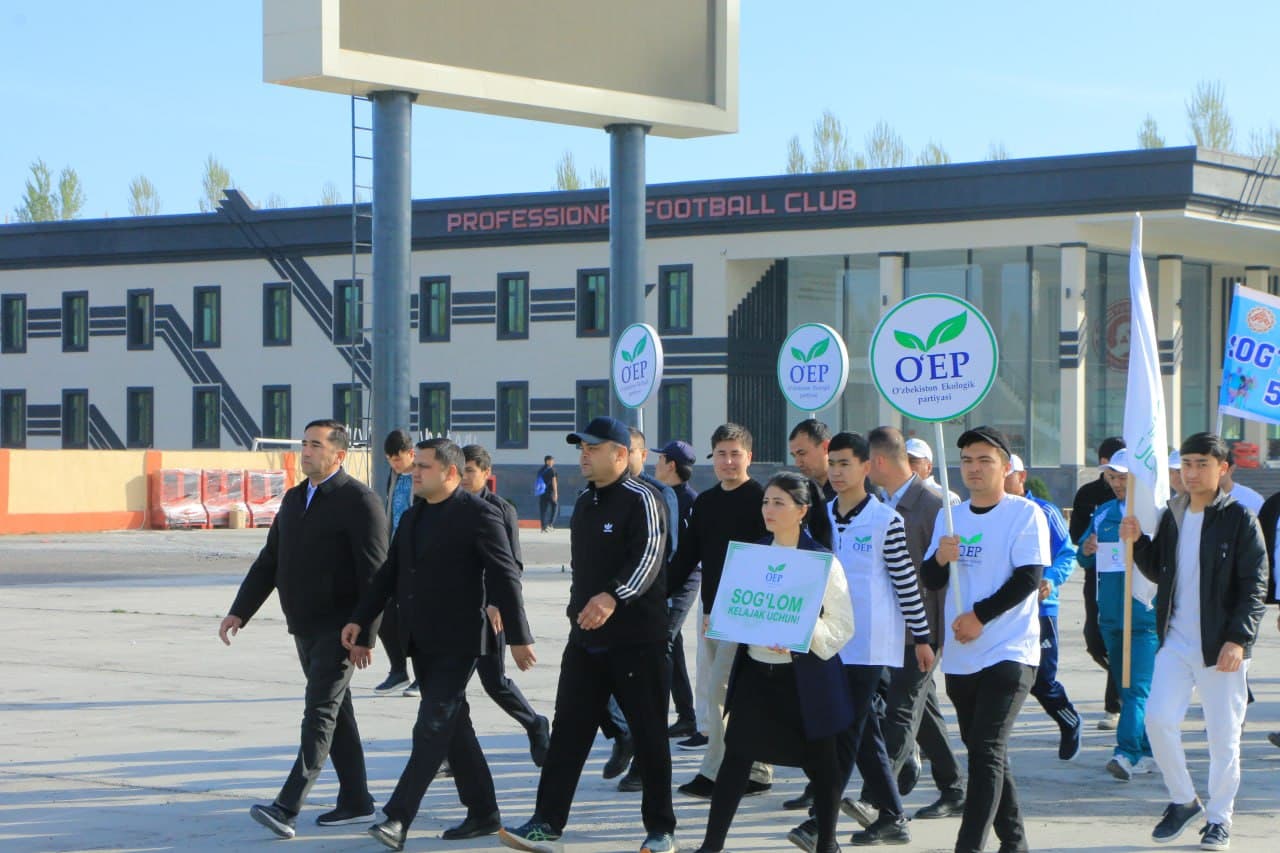 Yoshlar kuni: “Yoshlar kuni” sog‘lomlashtirish tadbirlari bilan boshlandi