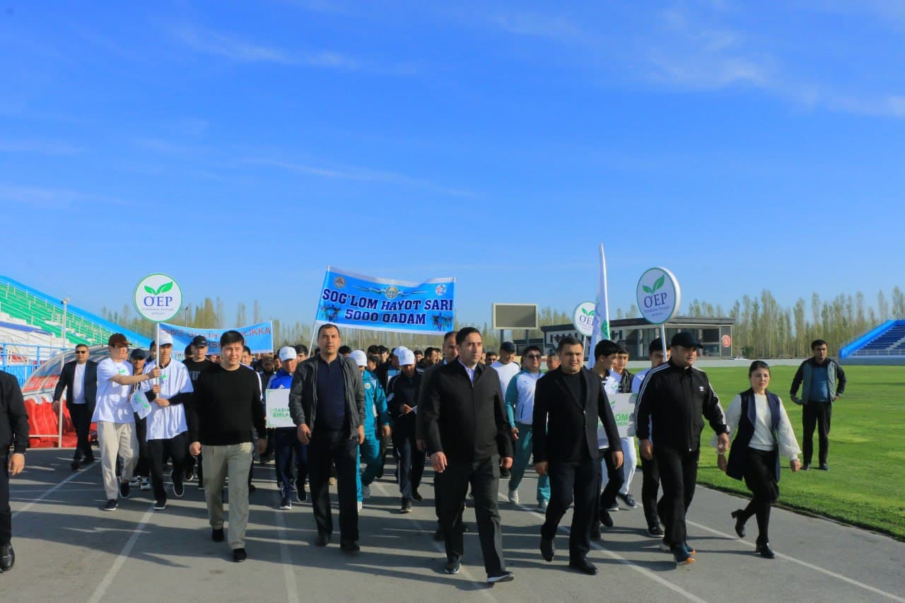 Yoshlar kuni: “Yoshlar kuni” sog‘lomlashtirish tadbirlari bilan boshlandi