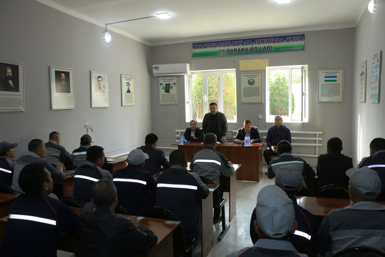 “O‘zbekiston tumangaz” bo‘limida iste’molchilar bilan ishlash sifatini oshirish, ijro intizomini mustahkamlash va tizimda korrupsiyani oldini olishga bag‘ishlangan davra suhbati o‘tkazildi
