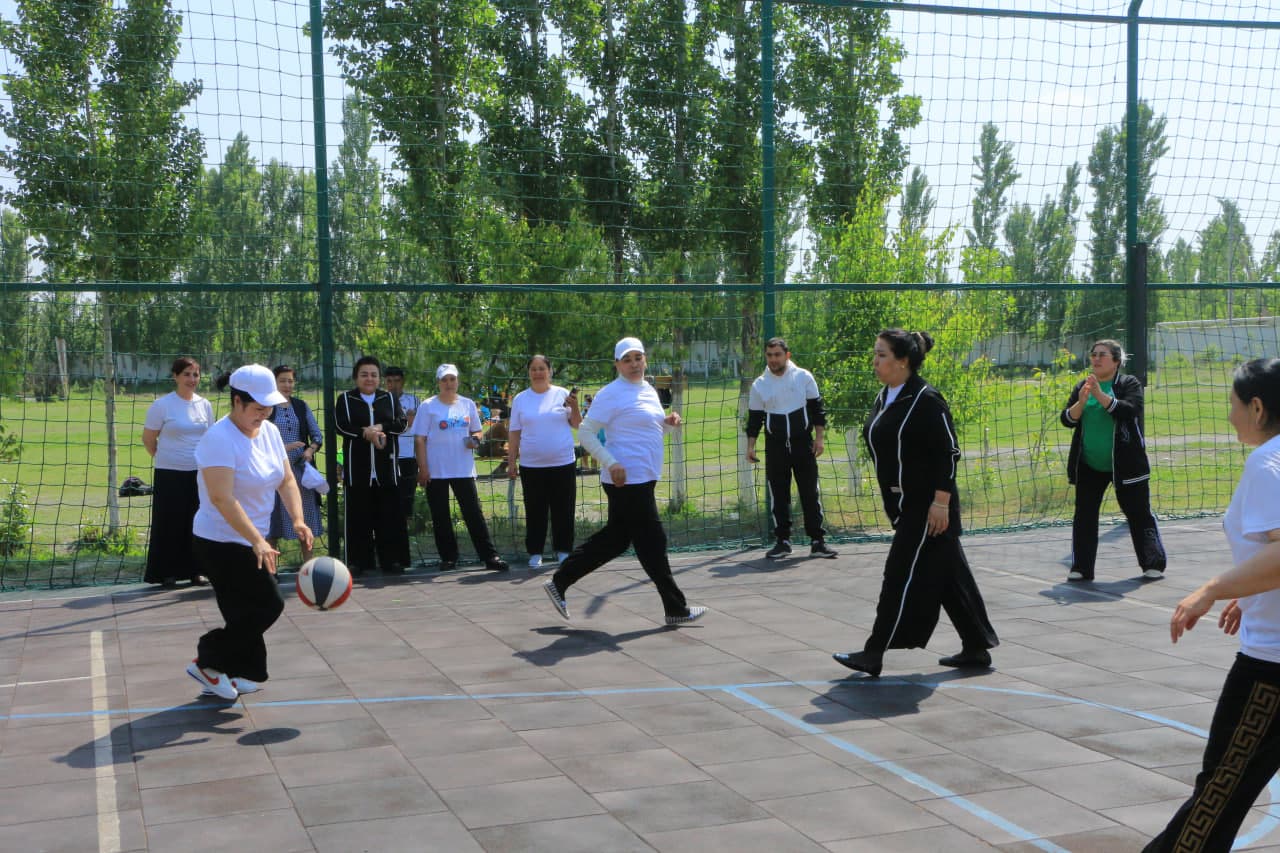 Xotin-qizlar faollari sport tadbirlarida ham faol ishtirok etmoqda
