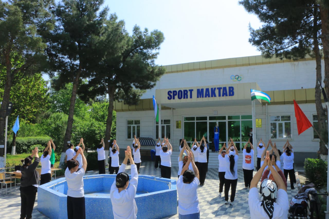 Xotin-qizlar faollari sport tadbirlarida ham faol ishtirok etmoqda
