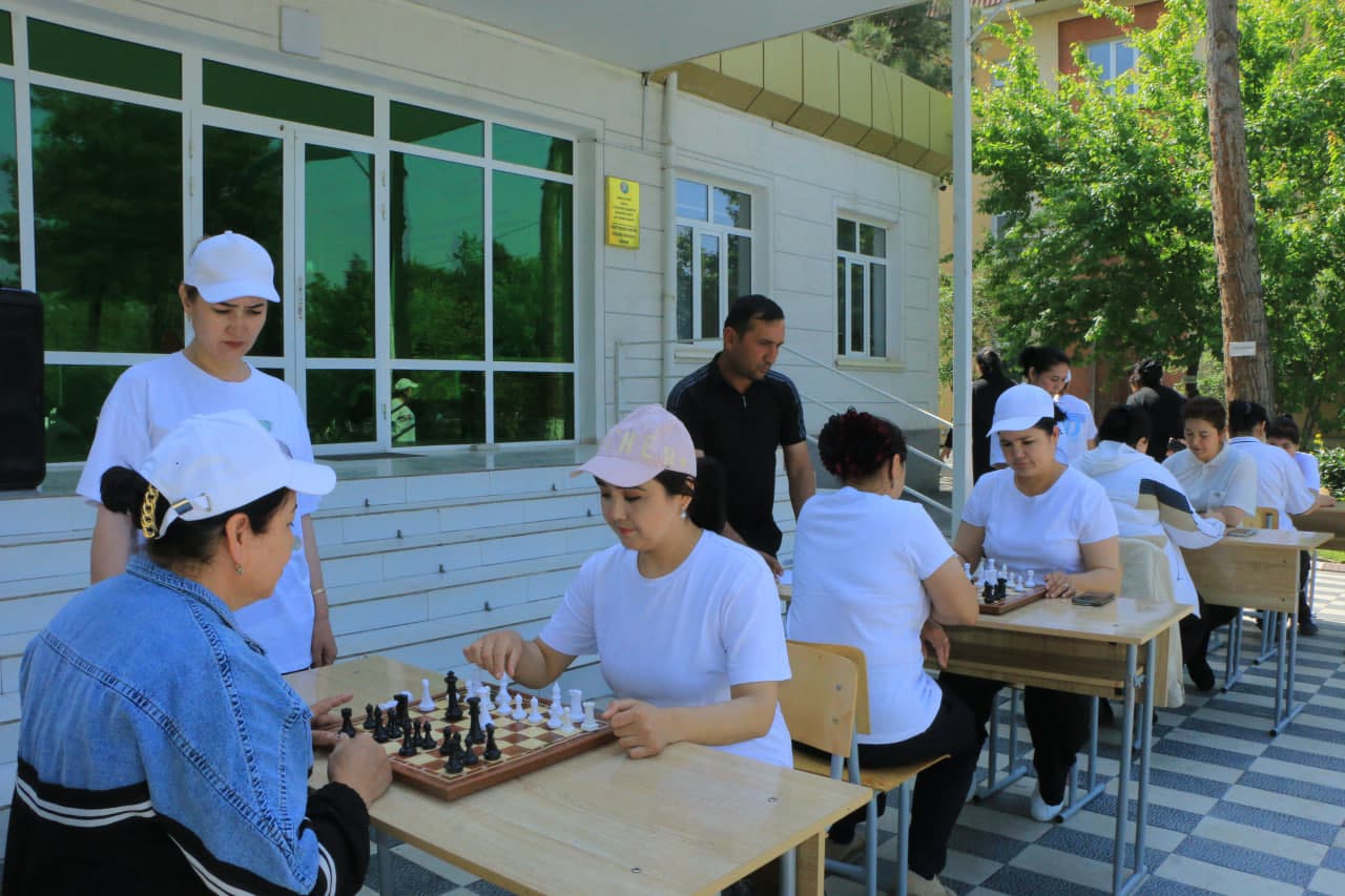 Xotin-qizlar faollari sport tadbirlarida ham faol ishtirok etmoqda