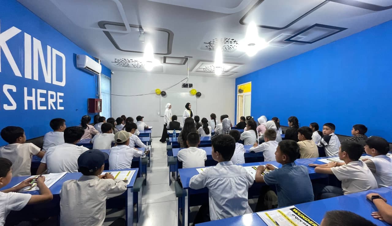 An’anaviy “Wunderkind English Test” loyihasida 13 mingdan ziyod maktab o‘quvchilari bilimlarini sinovdan o‘tkazdi