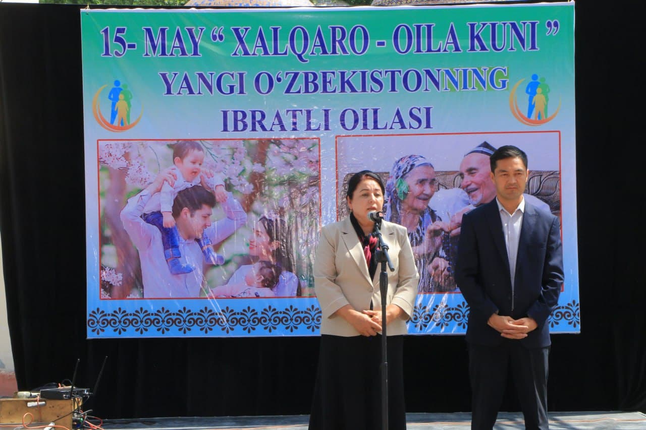 O‘zbekiston tumanida Xalqaro oila kuni keng nishonlandi