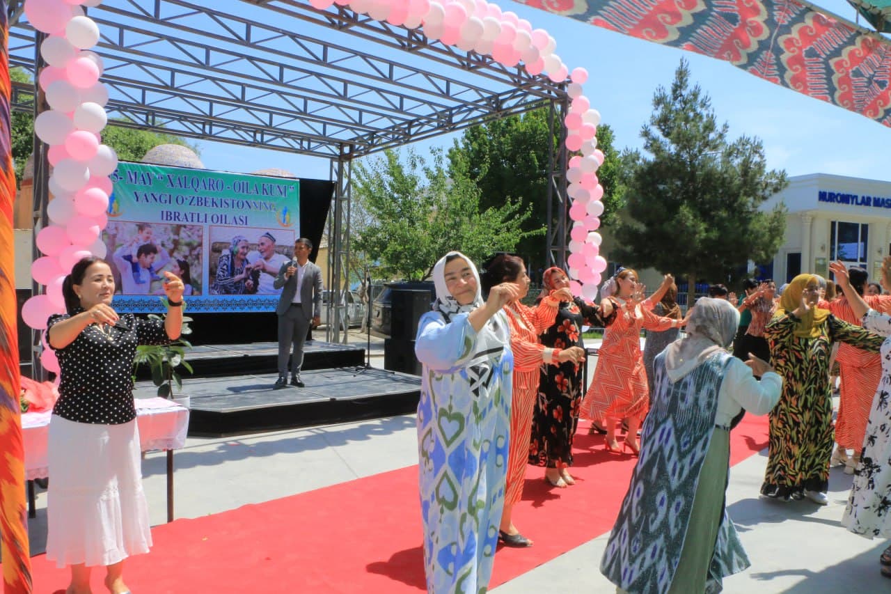 O‘zbekiston tumanida Xalqaro oila kuni keng nishonlandi