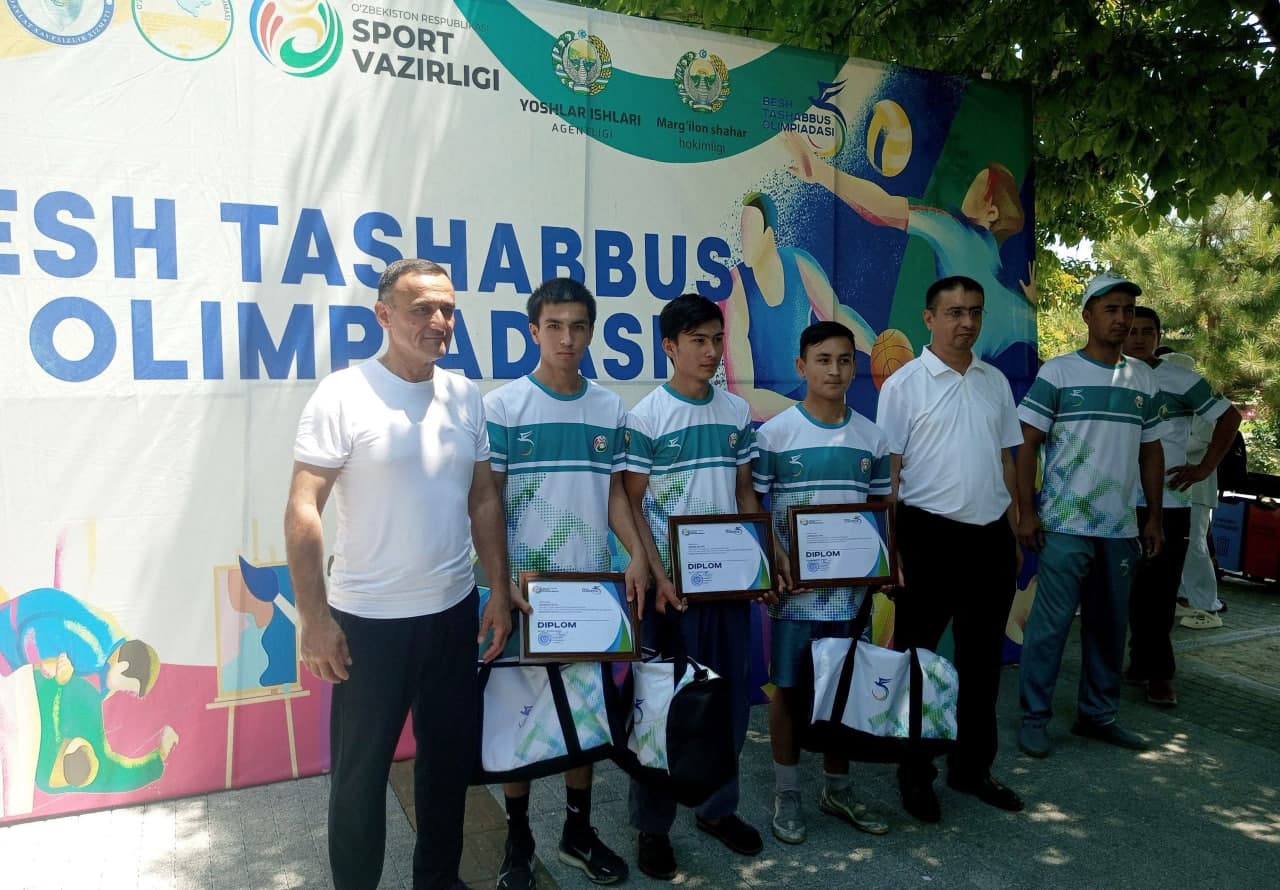 O‘zbekiston tumanilik yoshlar “Besh tashabbus olimpiadasi” viloyat bosqichi musobaqalarida salmoqli natijalarga erishdilar