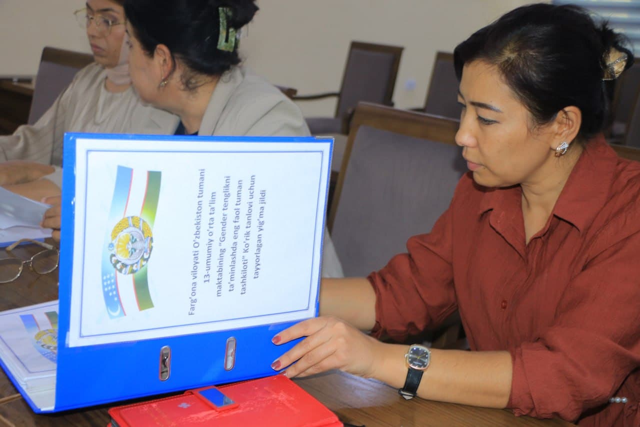“Gender tenglik faoli” milliy tanlovining tuman bosqichi taqdimoti bo‘lib o‘tdi