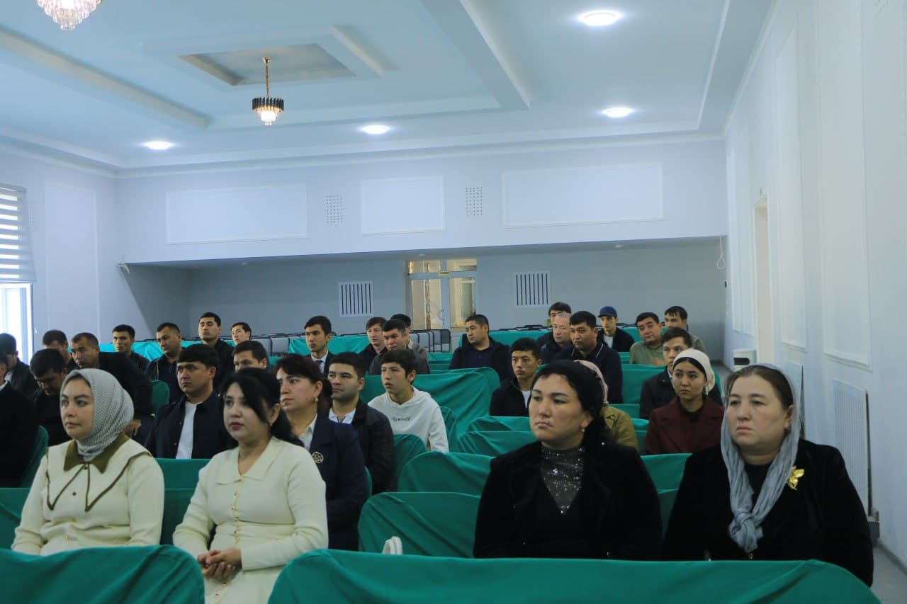 Yoshlar bilan ochiq muloqot qilindi