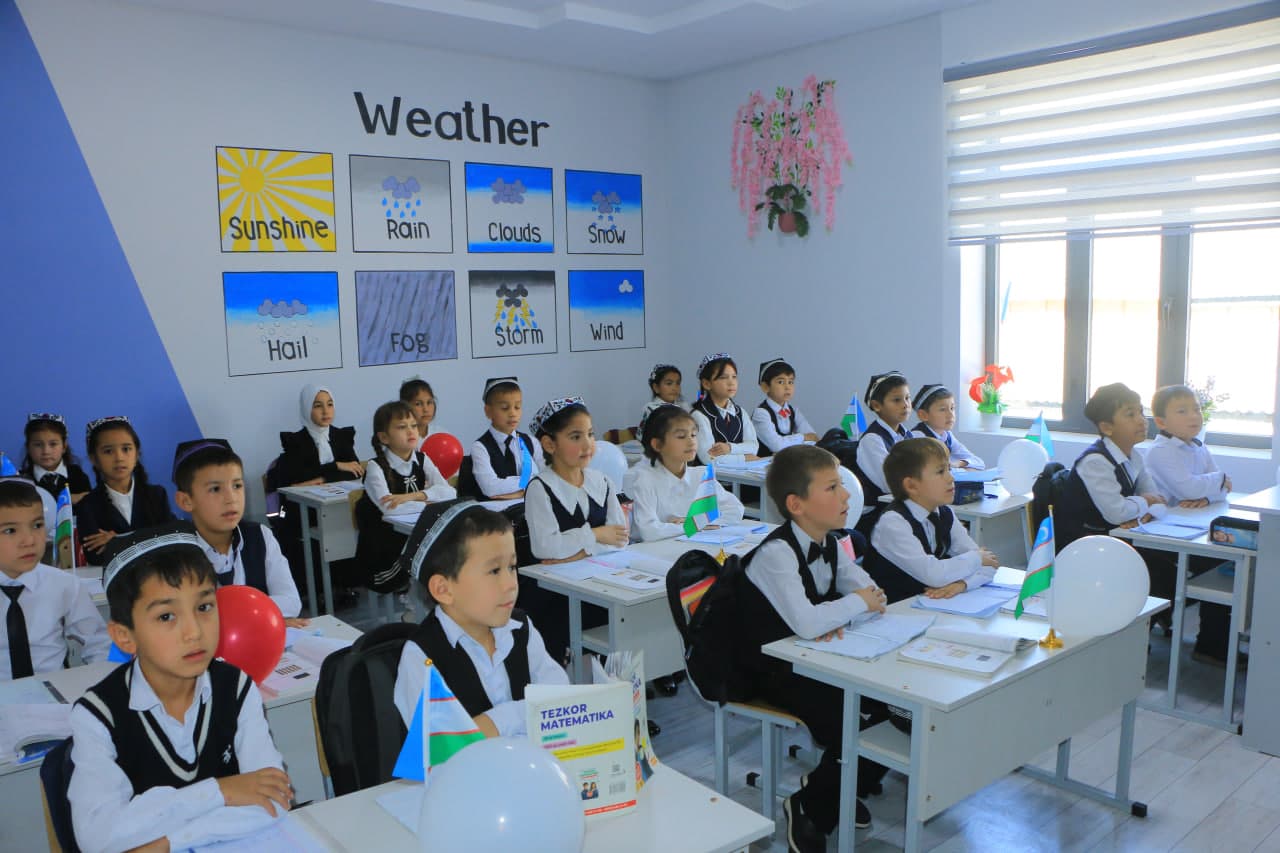 O‘zbekiston tumanida yana bir yangi xususiy maktab ish boshladi