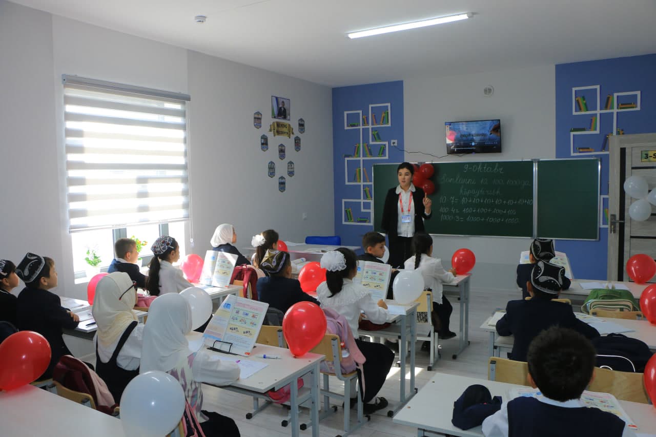 O‘zbekiston tumanida yana bir yangi xususiy maktab ish boshladi