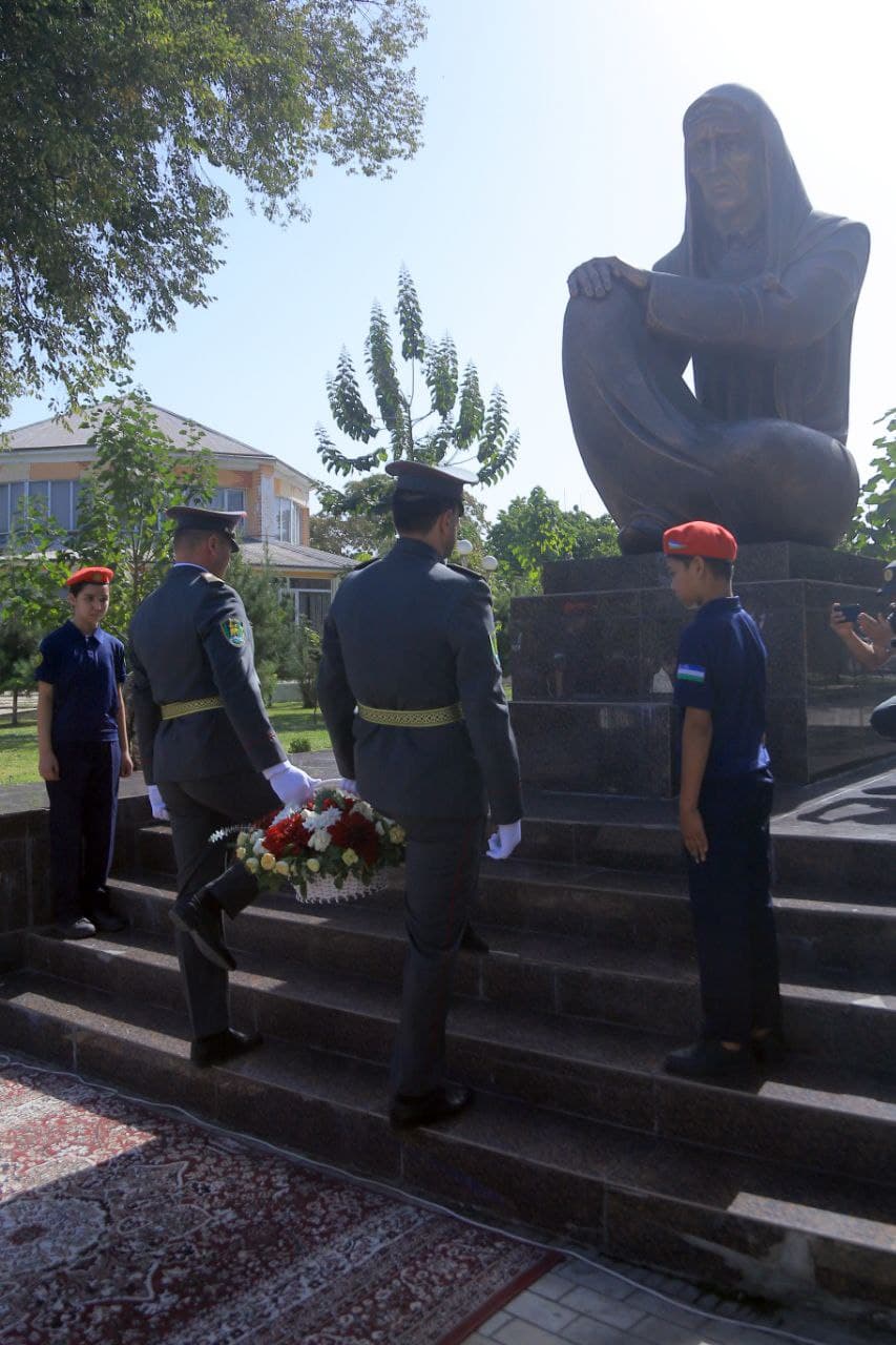 Торжественная церемония принесения клятвы учащимися «Школы мужества» состоялась.