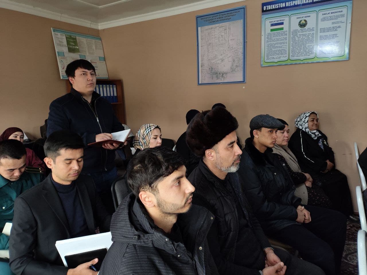 Марғилон шаҳар ҳокими, шаҳар Кенгаши депутати Шукуруллохон Нисбатхонов сайловчилар билан учрашди