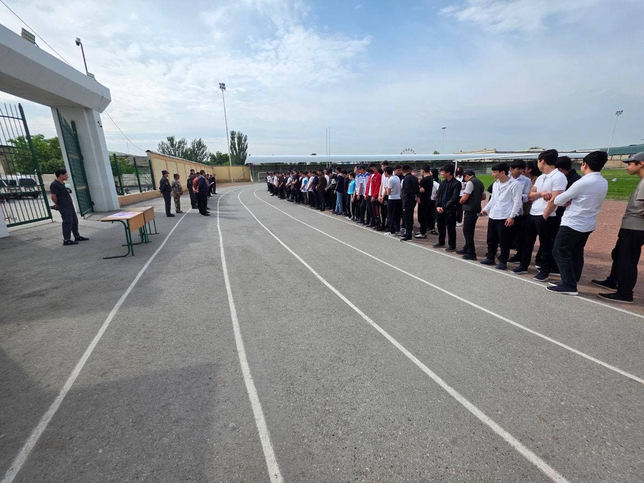 "Шунқорлар" ҳарбий спорт ўйинлари шаҳар босқичи ўтказилди