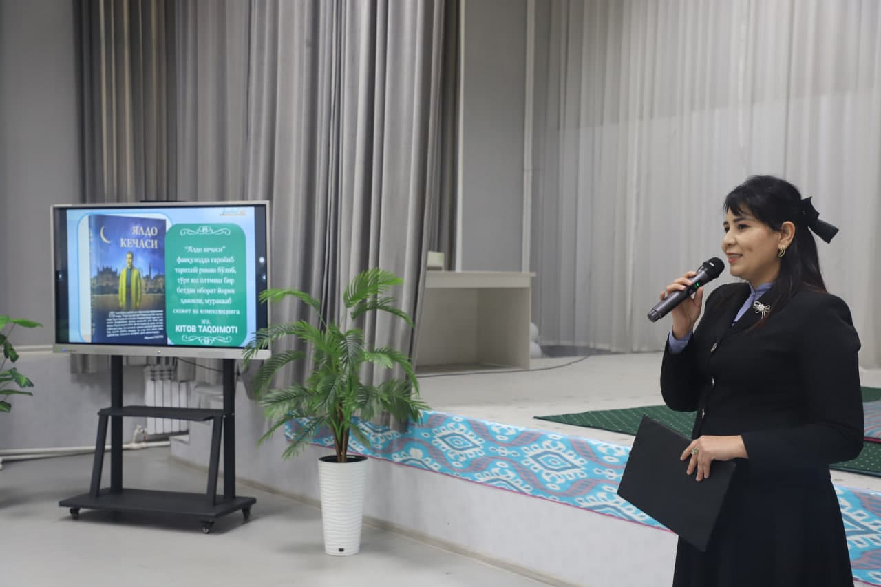 Marg'ilon shahrida “Yaldo kechasi” romani taqdimoti bo‘lib o‘tdi