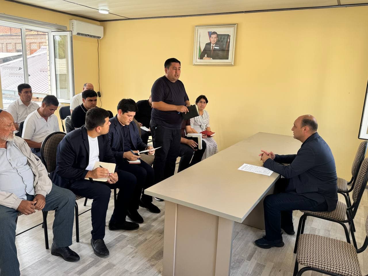 Shahar hokimi boshchiligida "Baxrin" mahallasida kompleks o‘rganish ishlari amalga oshirildi