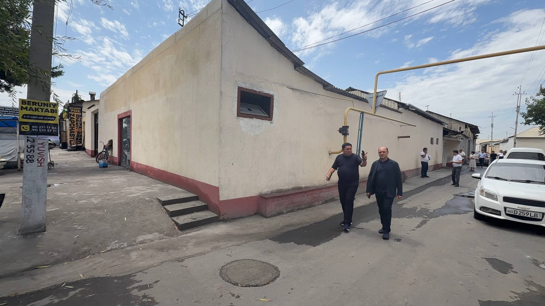 Shahar hokimi boshchiligida "Baxrin" mahallasida kompleks o‘rganish ishlari amalga oshirildi