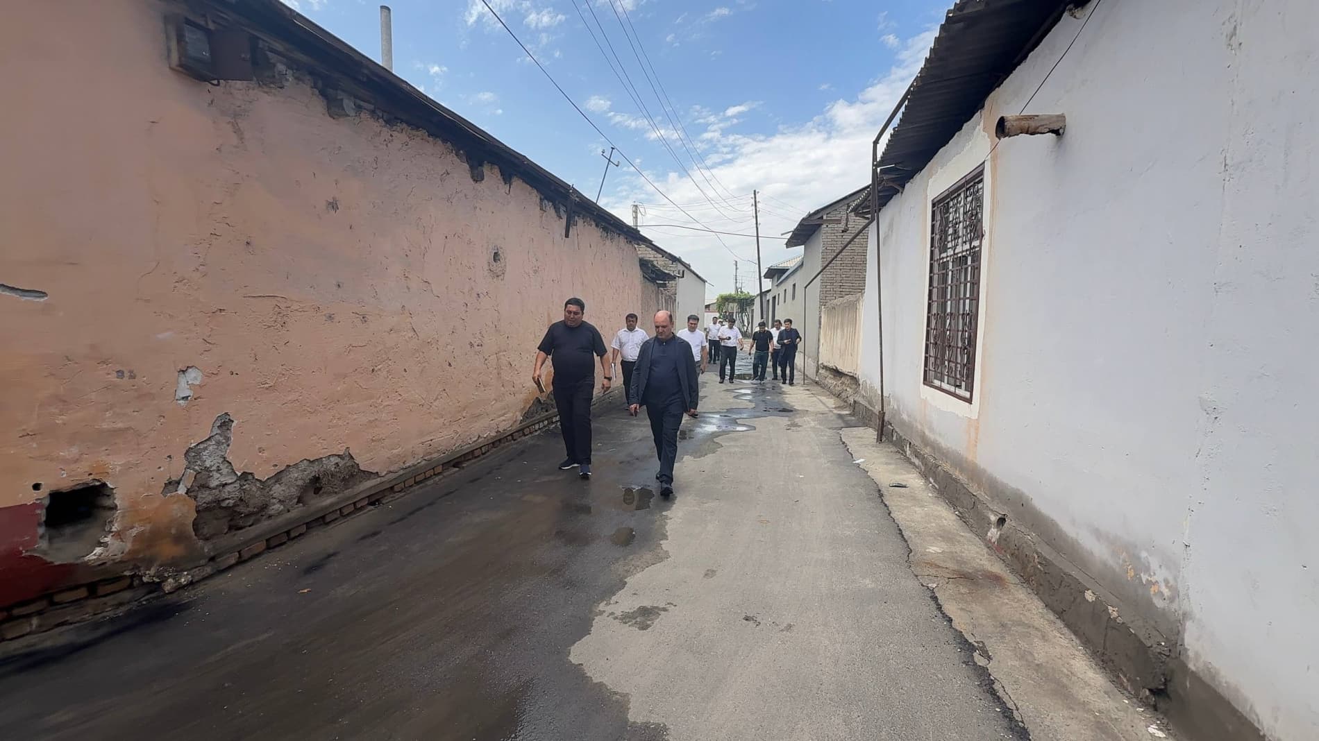 Shahar hokimi boshchiligida "Baxrin" mahallasida kompleks o‘rganish ishlari amalga oshirildi