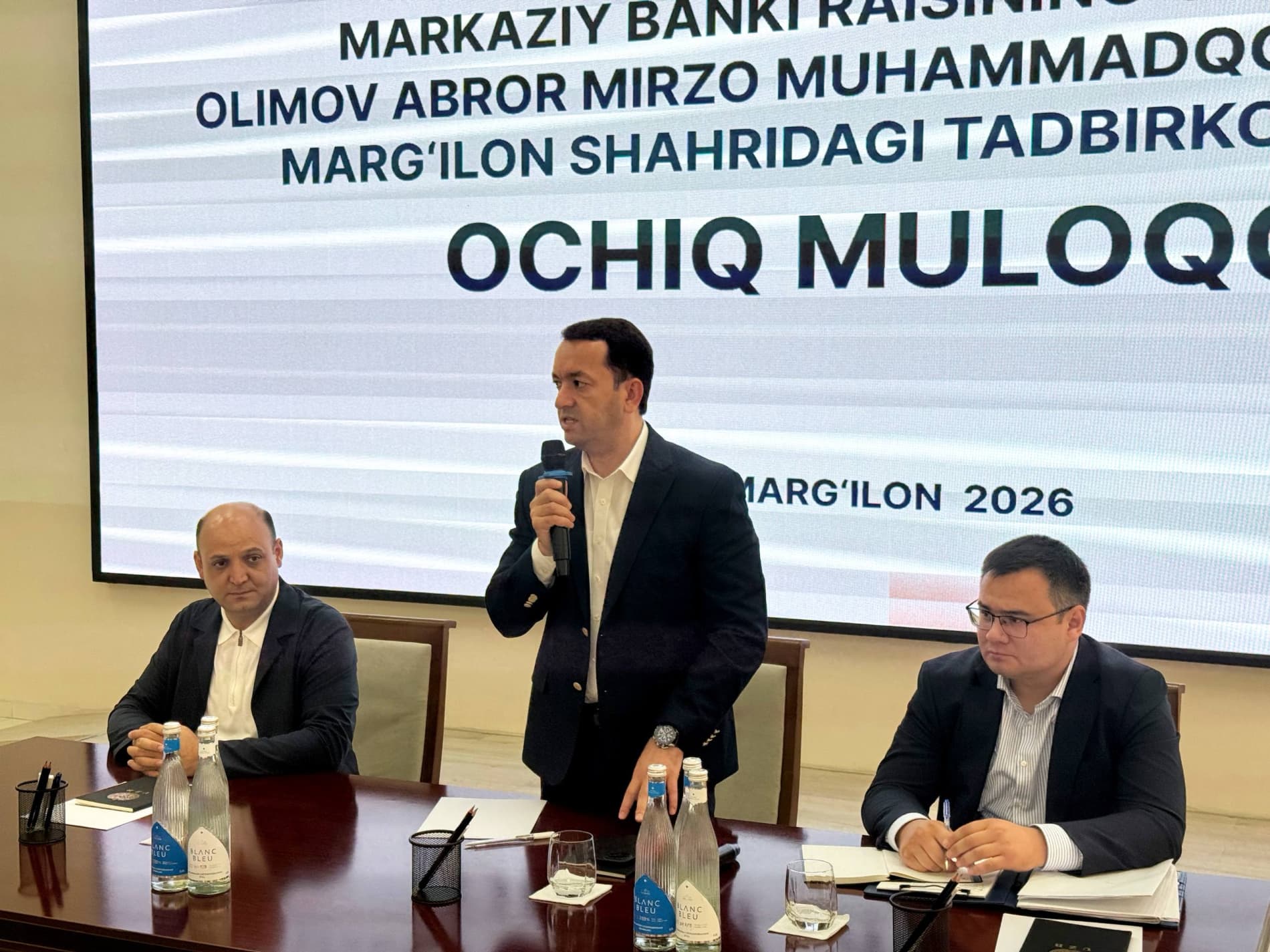Marg‘ilonda tadbirkorlar bilan ochiq muloqot o‘tkazildi