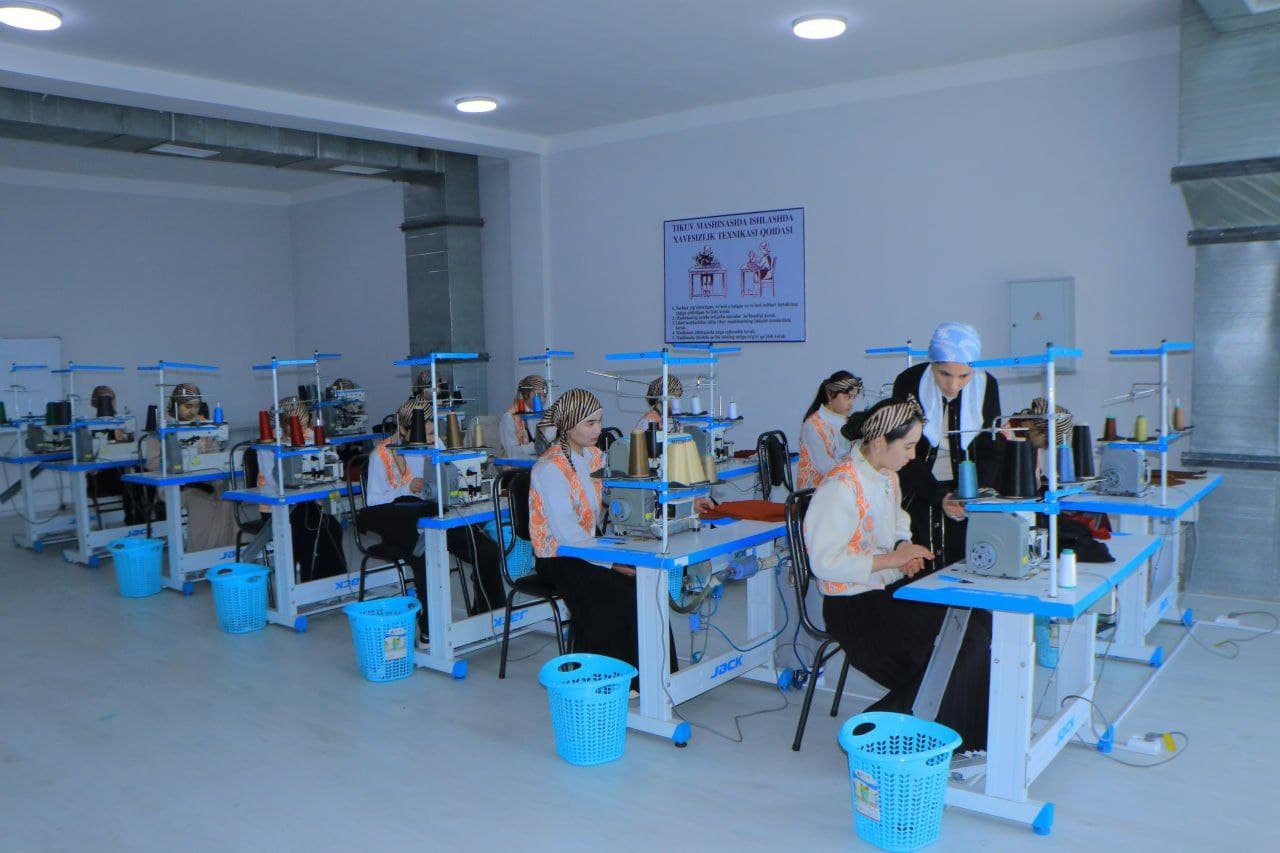 O‘quvchilar dual ta’lim asosida bir vaqtning o‘zida ham o‘qib, ham ishlashmoqda