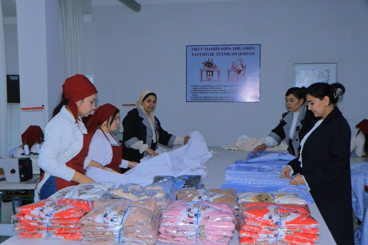 O‘quvchilar dual ta’lim asosida bir vaqtning o‘zida ham o‘qib, ham ishlashmoqda