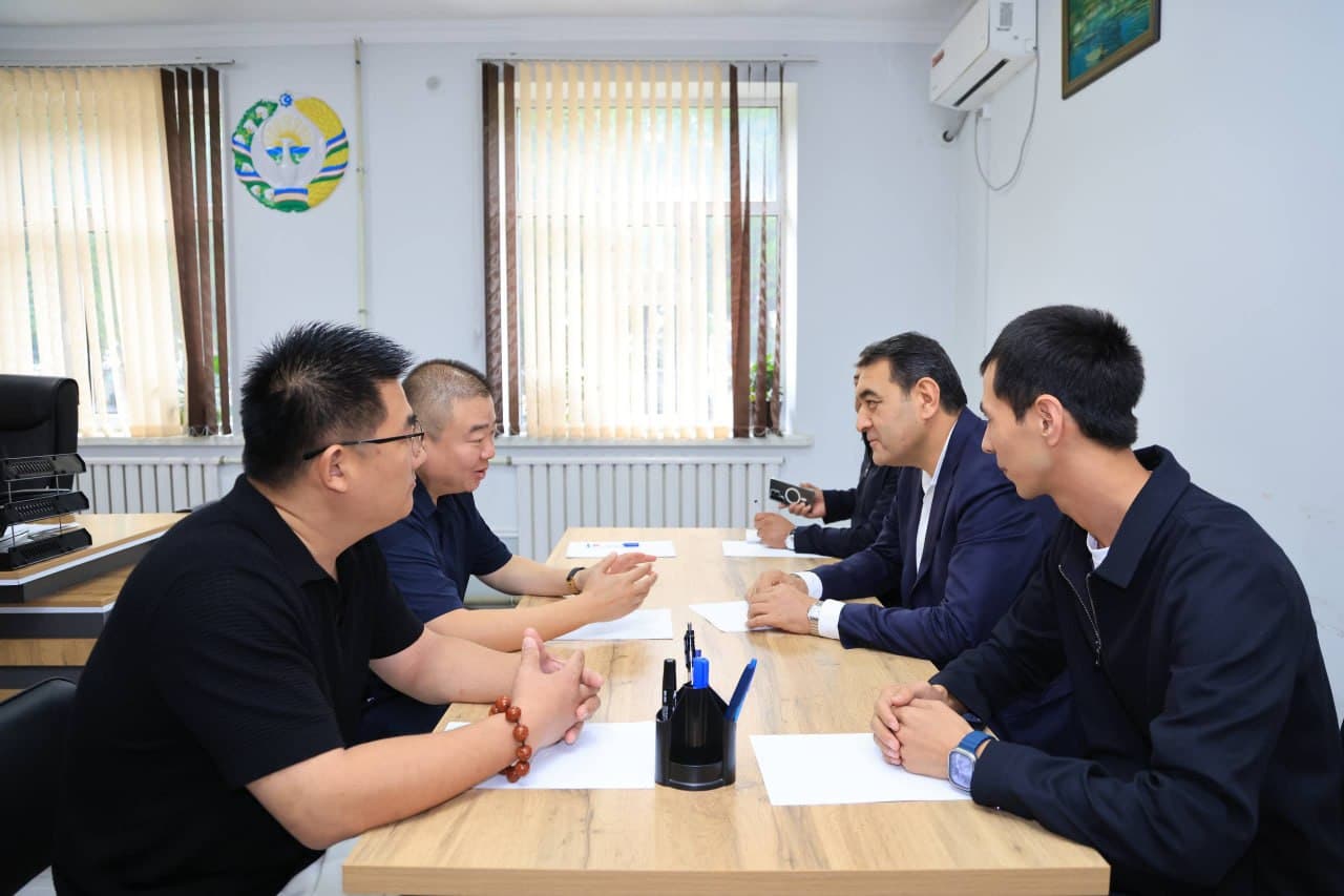 Xitoylik investorlar bilan istiqbolli loyihalar muhokama qilindi
