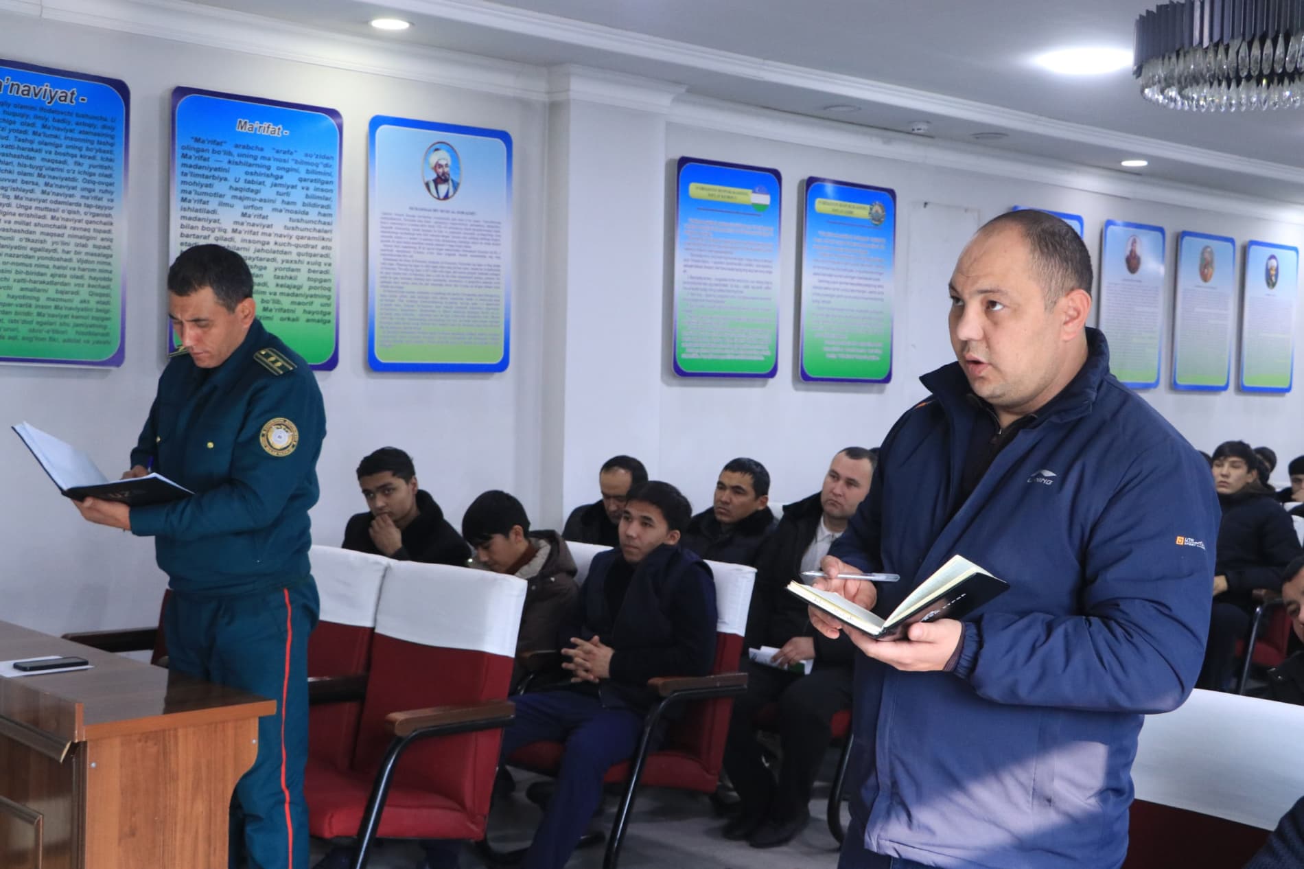 An Open Dialogue with Youth Held in Buvayda District