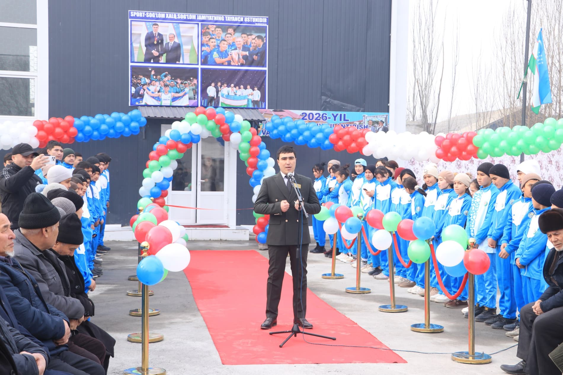 A new sports complex commissioned in Buvayda district