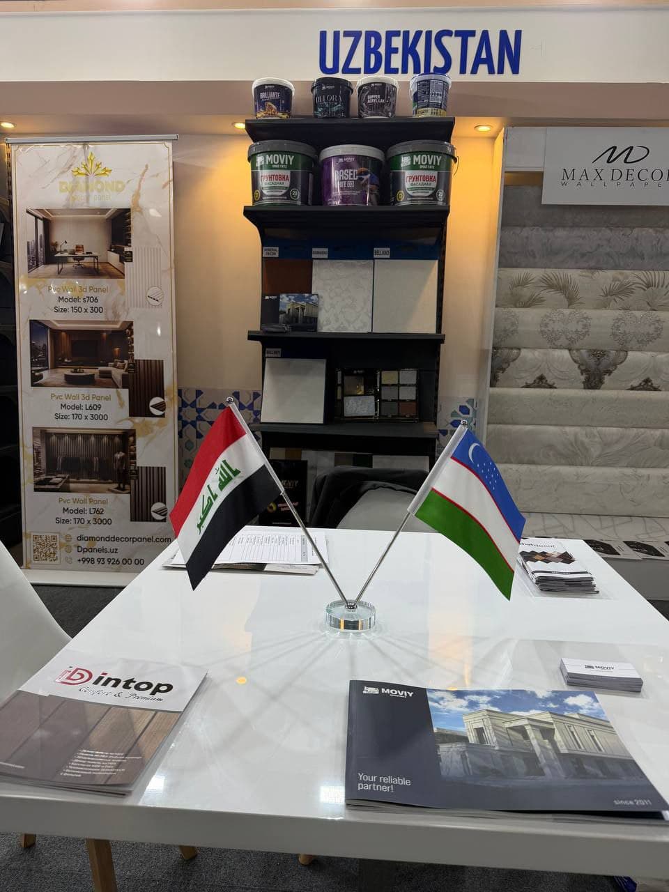 “Baghdad International Fair”da Buvayda brendlari namoyish etilmoqda