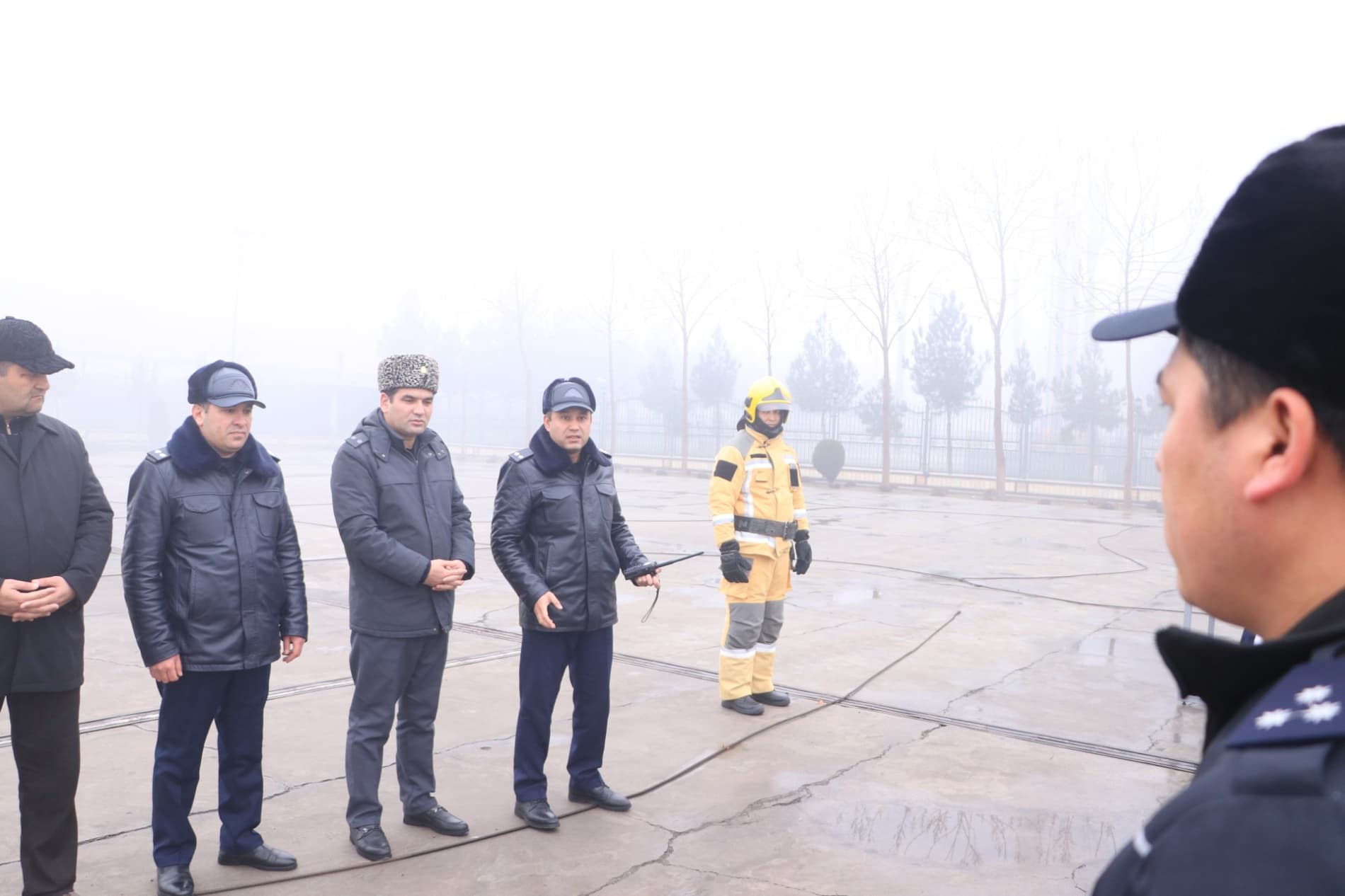 Buvayda tumanida favqulodda vaziyatlarga tayyorgarlik bo‘yicha saf ko‘rigi o‘tkazildi