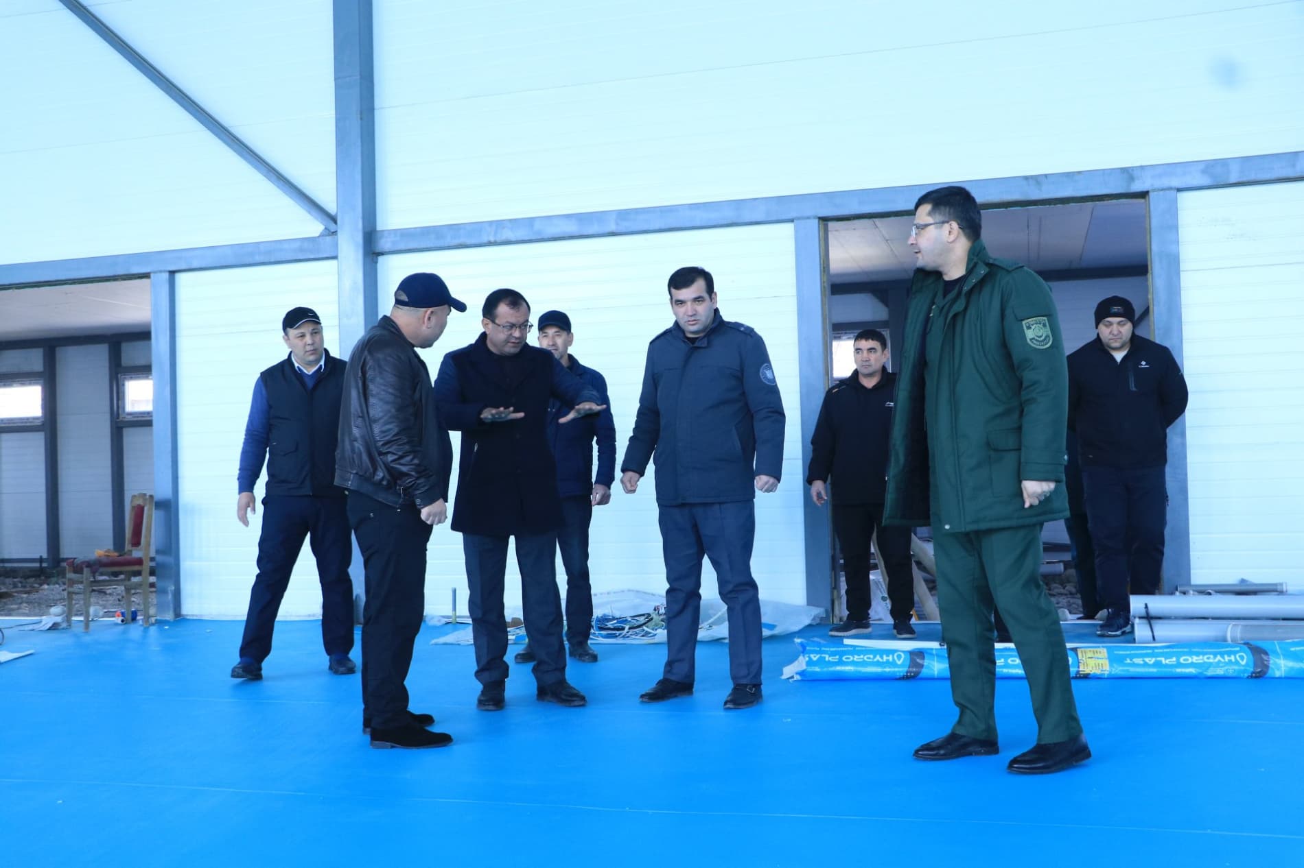 Buvayda tumanida sportchilar bilan uchrashuv va yangi sport inshootlarini tanishtirish tadbiri o‘tkazildi