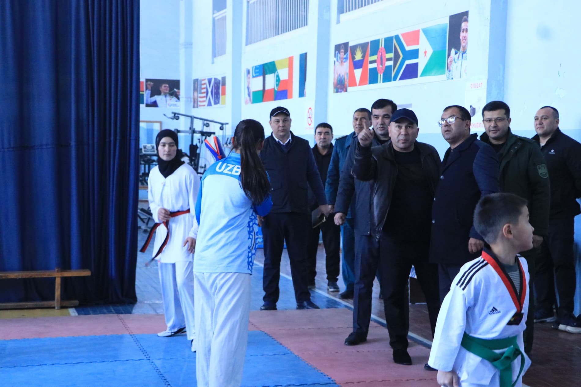 Buvayda tumanida sportchilar bilan uchrashuv va yangi sport inshootlarini tanishtirish tadbiri o‘tkazildi