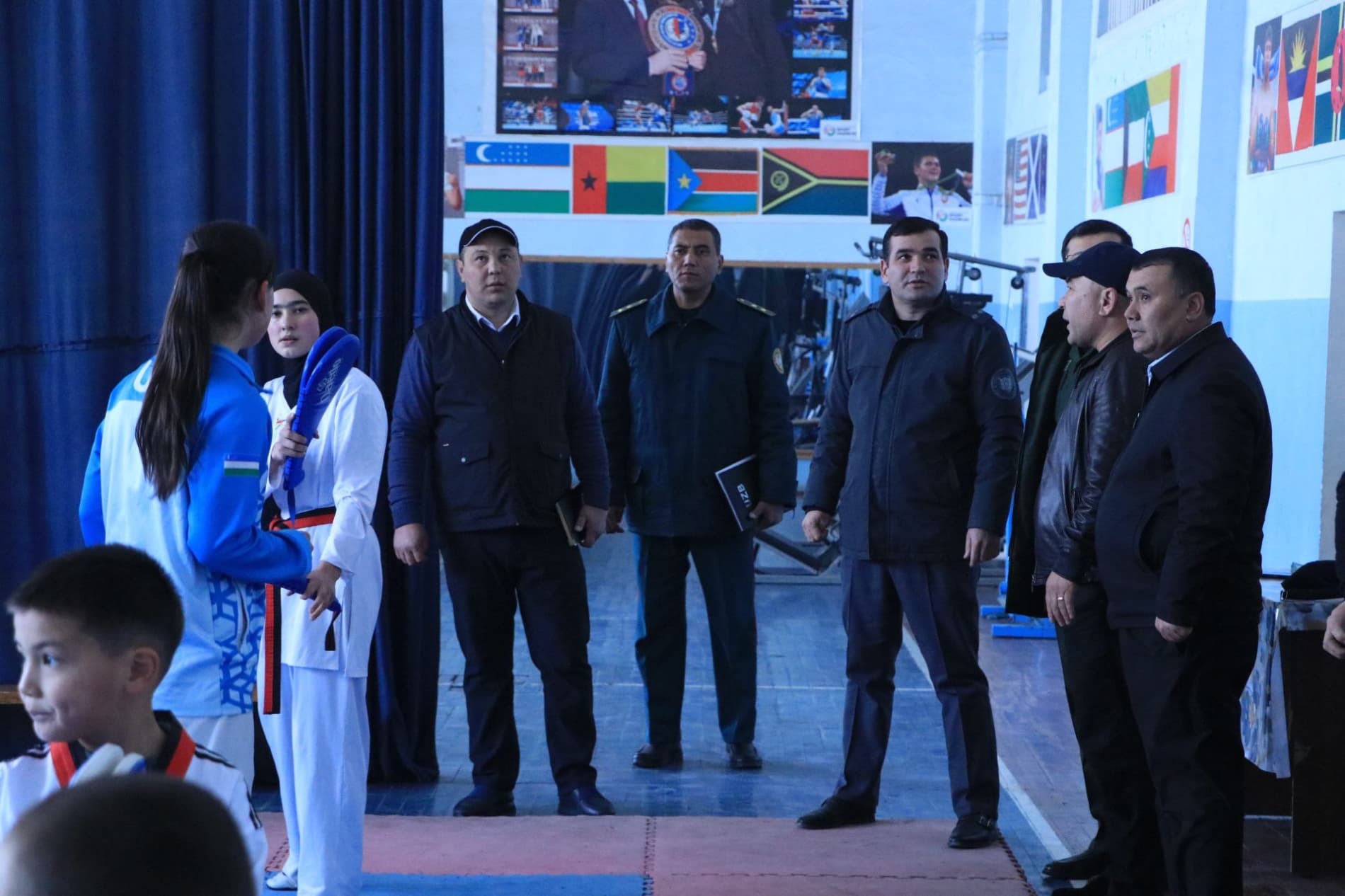 Buvayda tumanida sportchilar bilan uchrashuv va yangi sport inshootlarini tanishtirish tadbiri o‘tkazildi