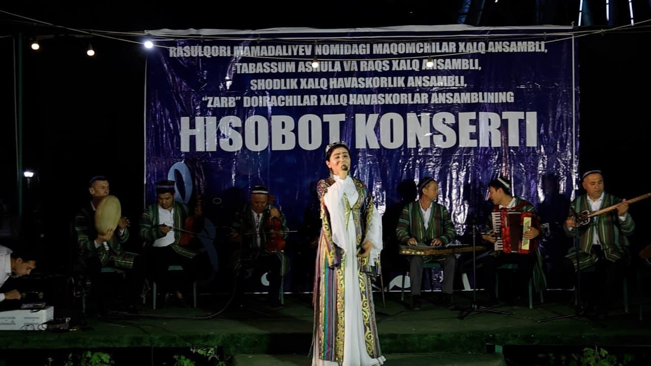 BUVAYDADA HISOBOT KONSERTI KO‘TARINKI KAYFIYATDA O‘TDI