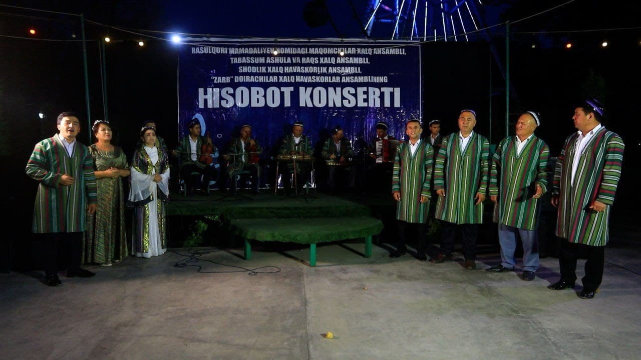BUVAYDADA HISOBOT KONSERTI KO‘TARINKI KAYFIYATDA O‘TDI