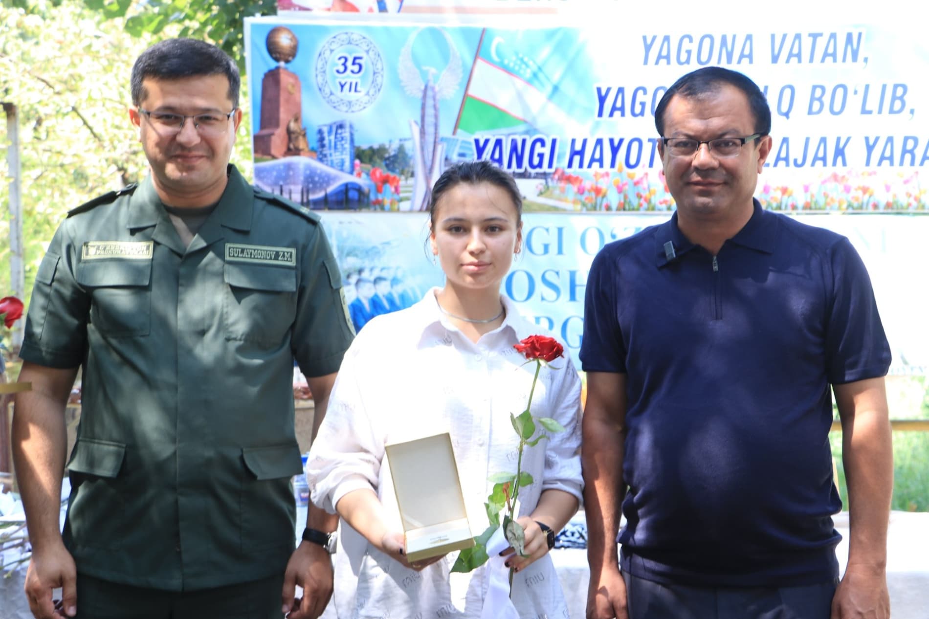 Medallar o‘z egalariga topshirildi