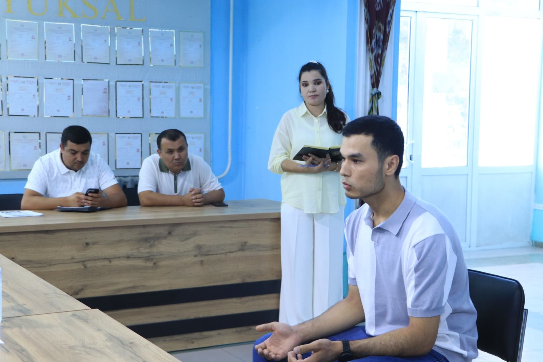 Yosh tadbirkorlar bilan ochiq muloqot o‘tkazildi