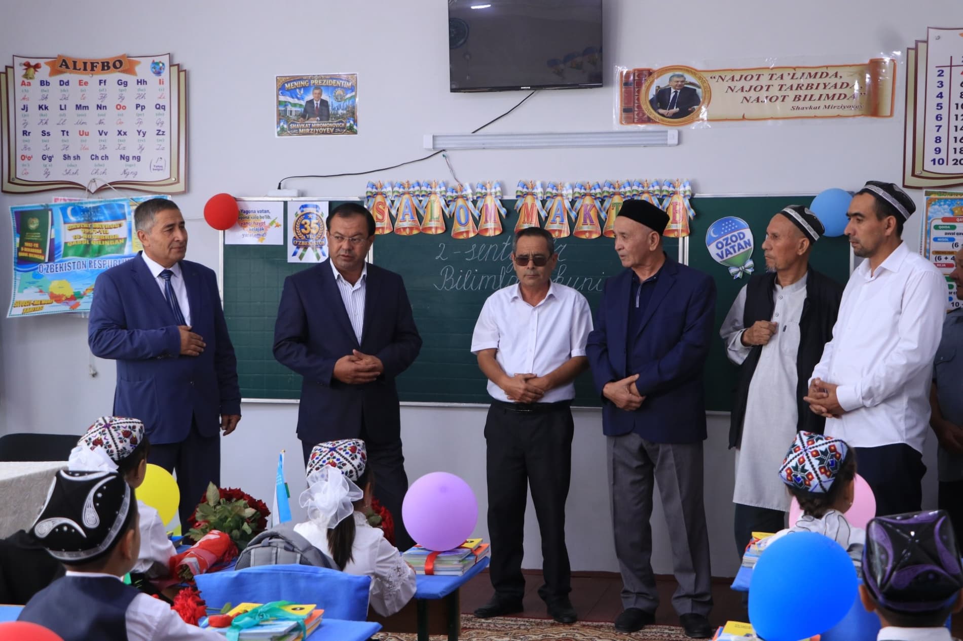 Birinchi qo‘ng‘iroq — yangi orzular sari ilk qadam