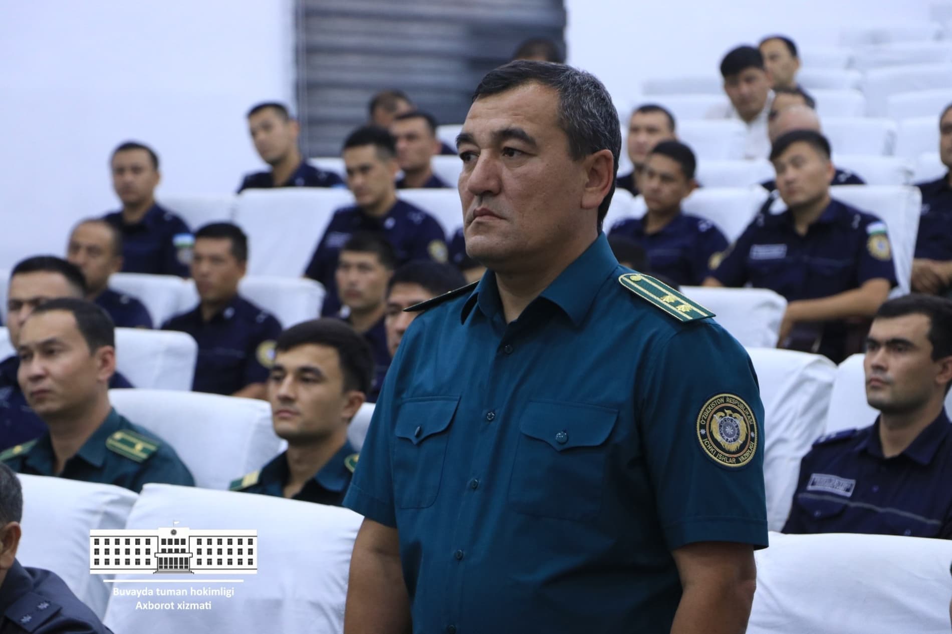 Бувайда туман Ички ишлар бўлими бошлиғи подполковник Ф.Т.Хайитовнинг туман аҳолисига “профилактик-огоҳлантирувчи мурожаати”