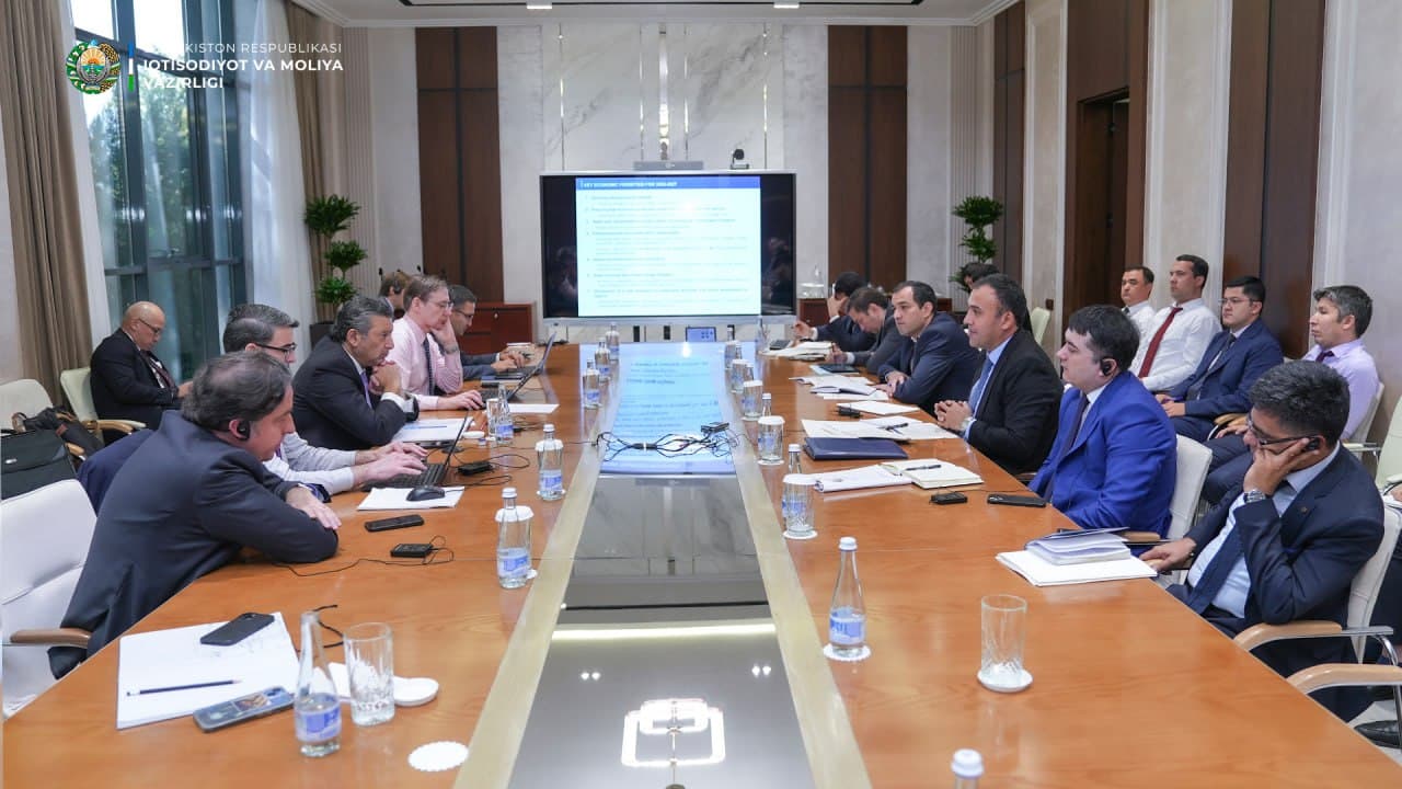 Representatives of the Ministry of Economy and Finance and the International Monetary Fund exchanged views on macroeconomic processes in our country